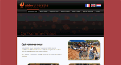 Desktop Screenshot of aidevulnerable.com